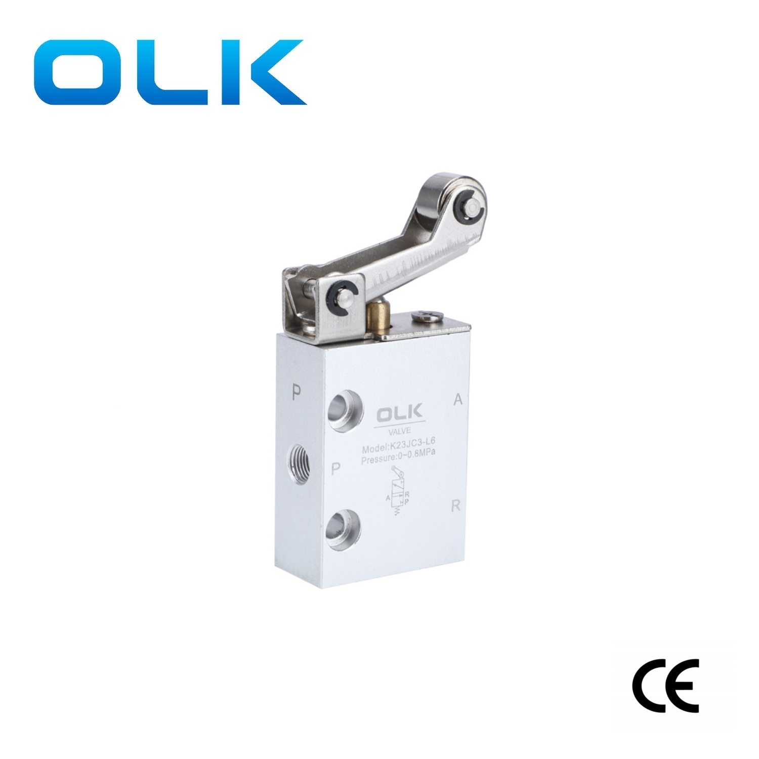 Valve mécanique à rouleaux K23JC3-L6 3 voies