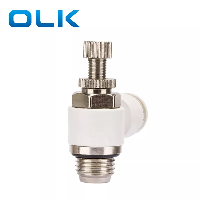 Valve de contrôleur de vitesse pneumatique SC, type G-thread